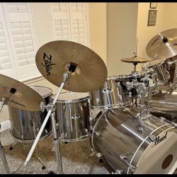 Pearl Export 8 Pieces Smokey Chrome