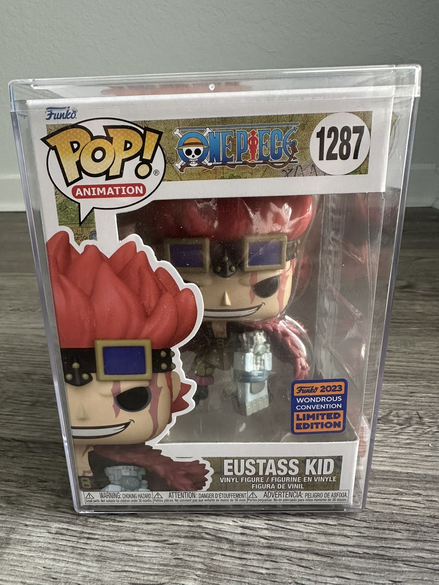 Eustass Kid 1287 Funko 2023 Wondrous Convention Limited Edition Funko Pop