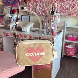 Coach purse Valentine collection