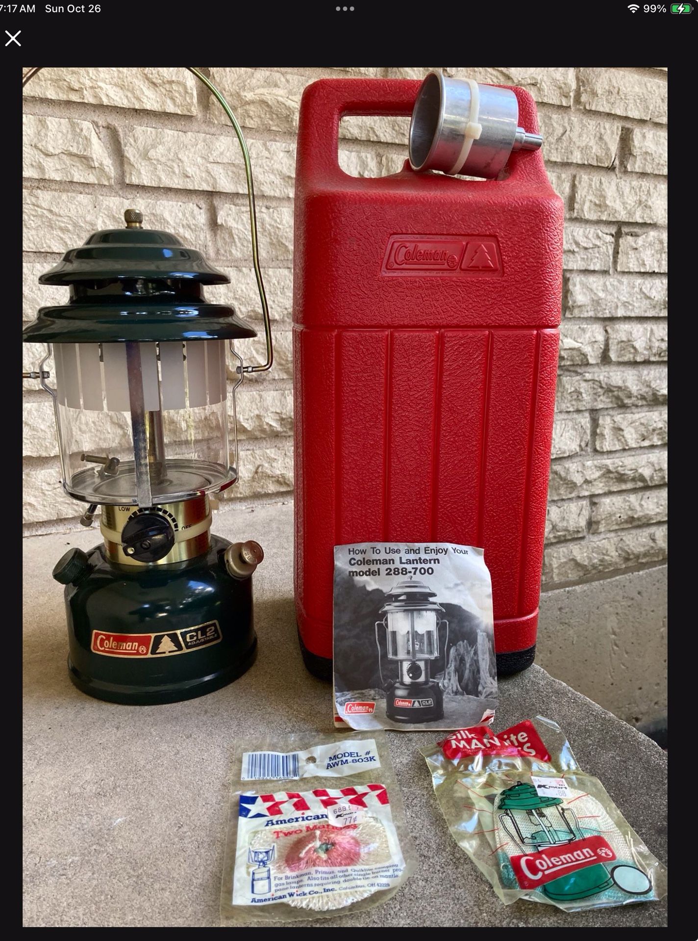 Coleman model 288-700 Lantern