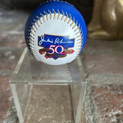 Jackie Robinson 50th Anniversary Baseball Ball SGA
