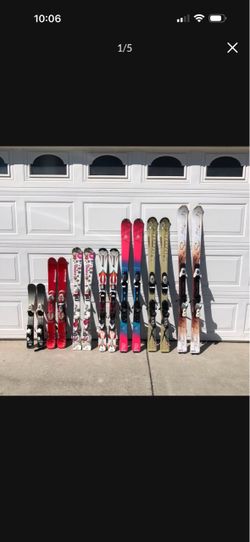 Skis - Rossignol, Salomon, Volkl, ECO, 100-154cm Priced $90-$175
