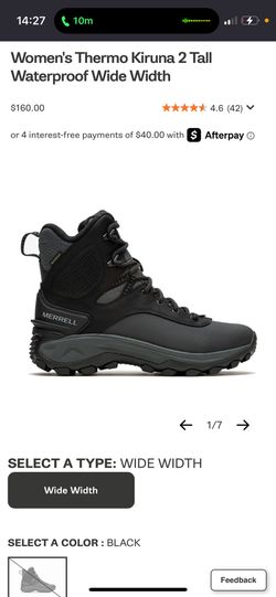 Women’s Hiking Boots Merrell- Women's Thermo Kiruna 2 Tall Waterproof Wide Width