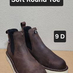 Danner Work Boots Sz 9 D SOFT ROUND TOE