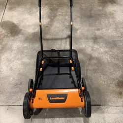 LawnMaster Push Reel Lawn Mower 18-Inch 5-Blade
