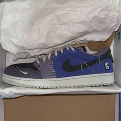 Air Jordan One Retro Low OG Zion Williamson Voodoo Alternative Size 12