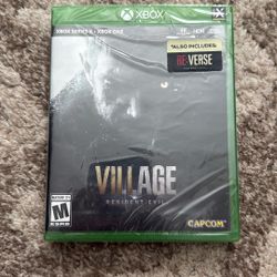 Resident Evil Village For Xbox Series With Reverse New Sealed