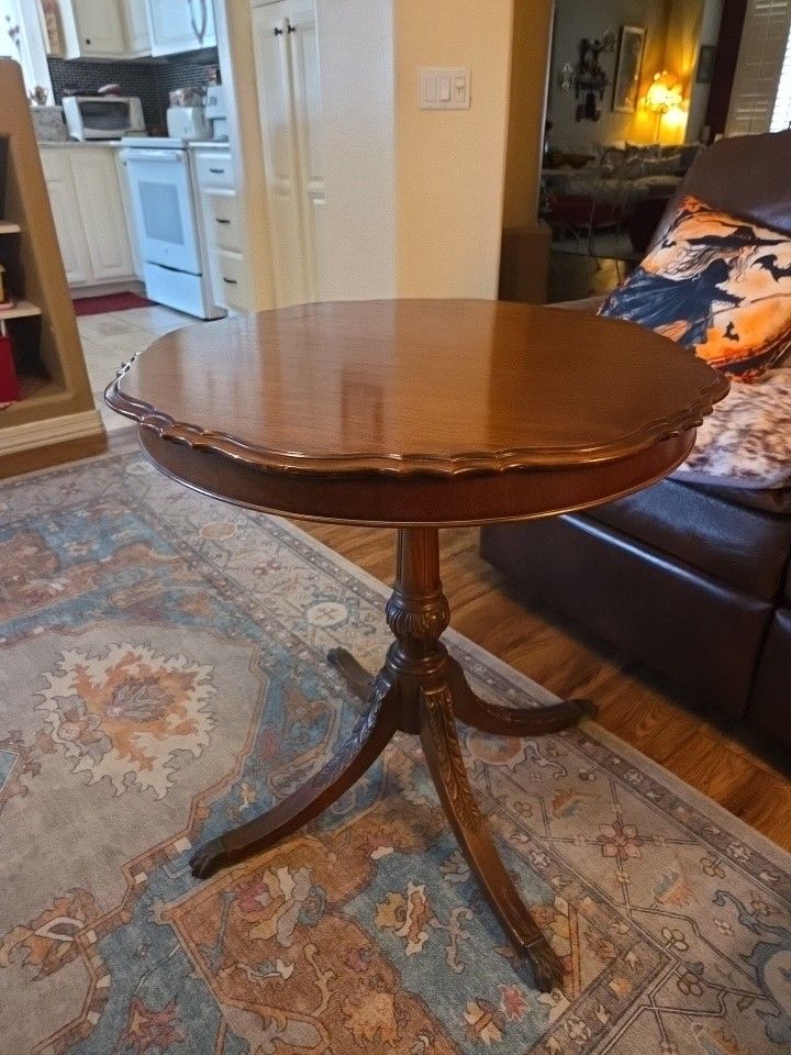 Imperial Antique Side Table Claw Foot