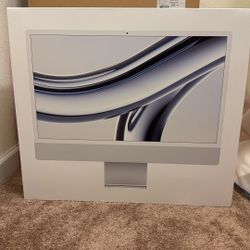 Apple - iMac 24" All-in-One - M3 chip 8-Core - 16GB Memory - 512GB - Silver