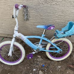 Elsa Bicycle Girls Good Condition