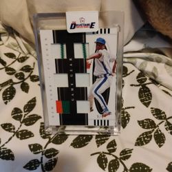 DWIGHT GOODEN  NATIONAL TREASURE'S GAME WORN PATCHES 5/5 