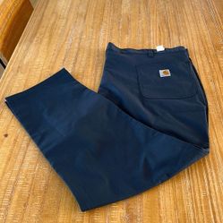 Carhartt Navy Blue Pants 44 X 30 NWT