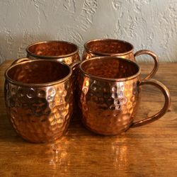 Copper Mugs 