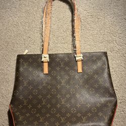 Louis Vuitton Monogram Cabas Mezzo Tote Bag