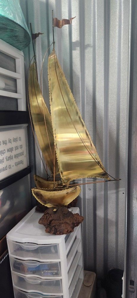 Brass Sail Boats