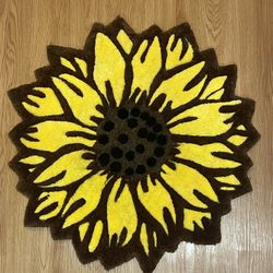 Sunflower Tufted Rug