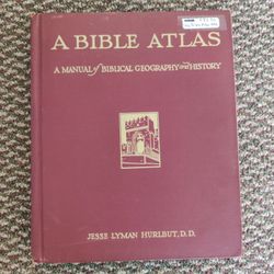 ANTIQUE BIBLE ATLAS