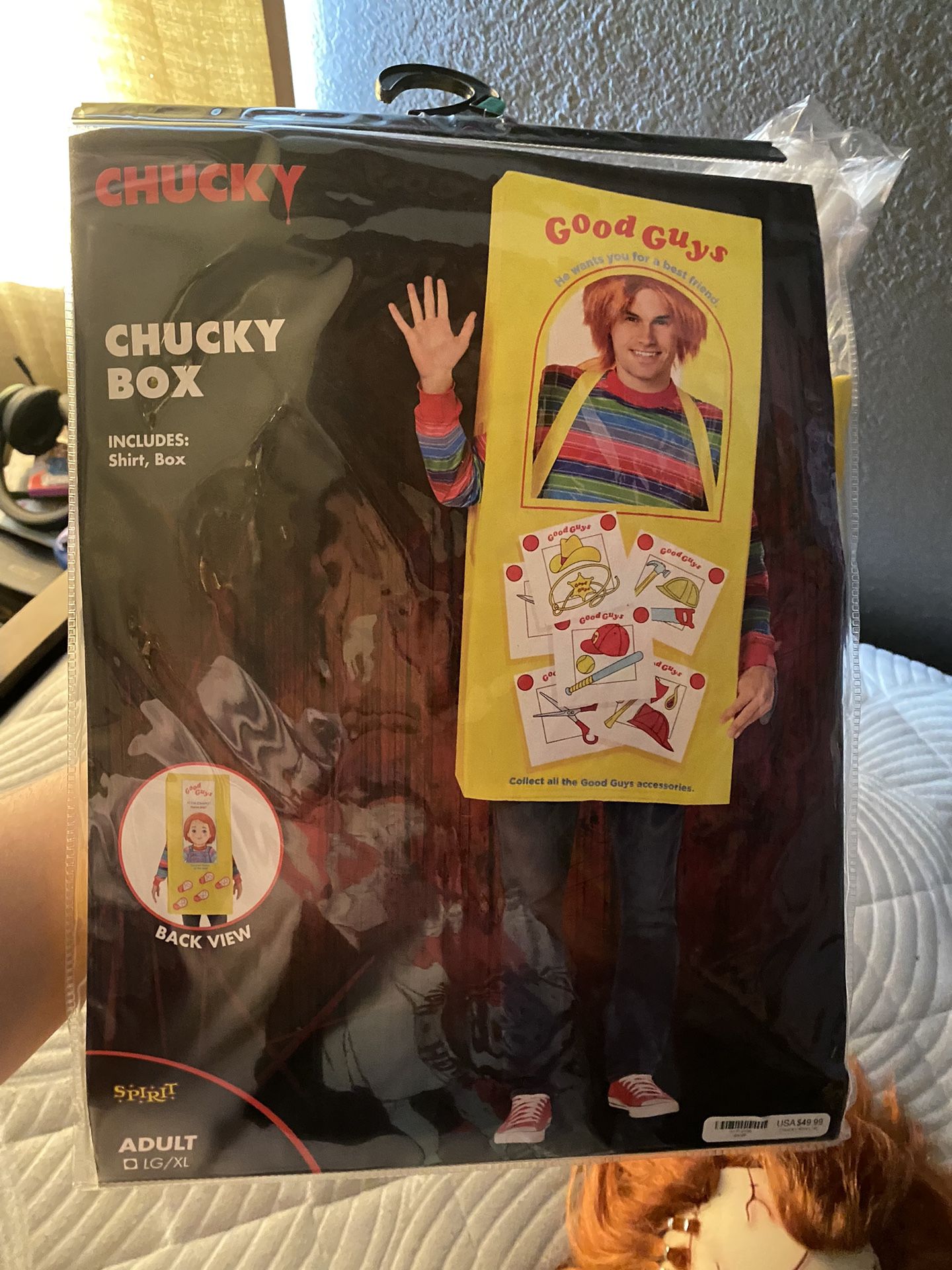 Chucky Good Guys Costume w/mask