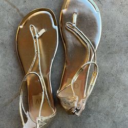 Gold Sandals
