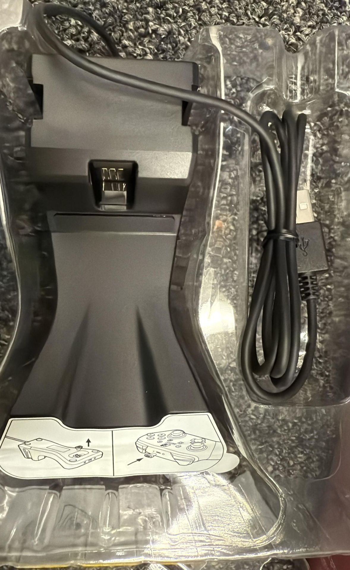 PowerA Controller Charging Base for Nintendo Switch, Black, Wireless Controller charging, Charge, rechargeable battery, Nintendo Switch, Joy-Con Charg