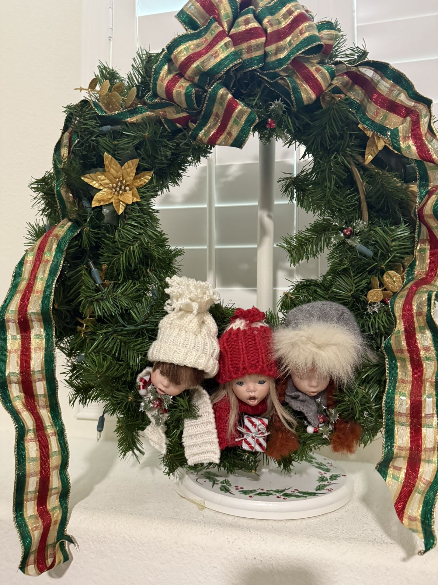 Antique Christmas Wreath