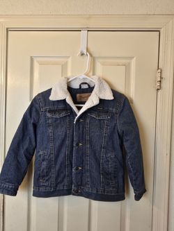 Wrangler Rustic Sherpa Lined Western Jacket Youth M