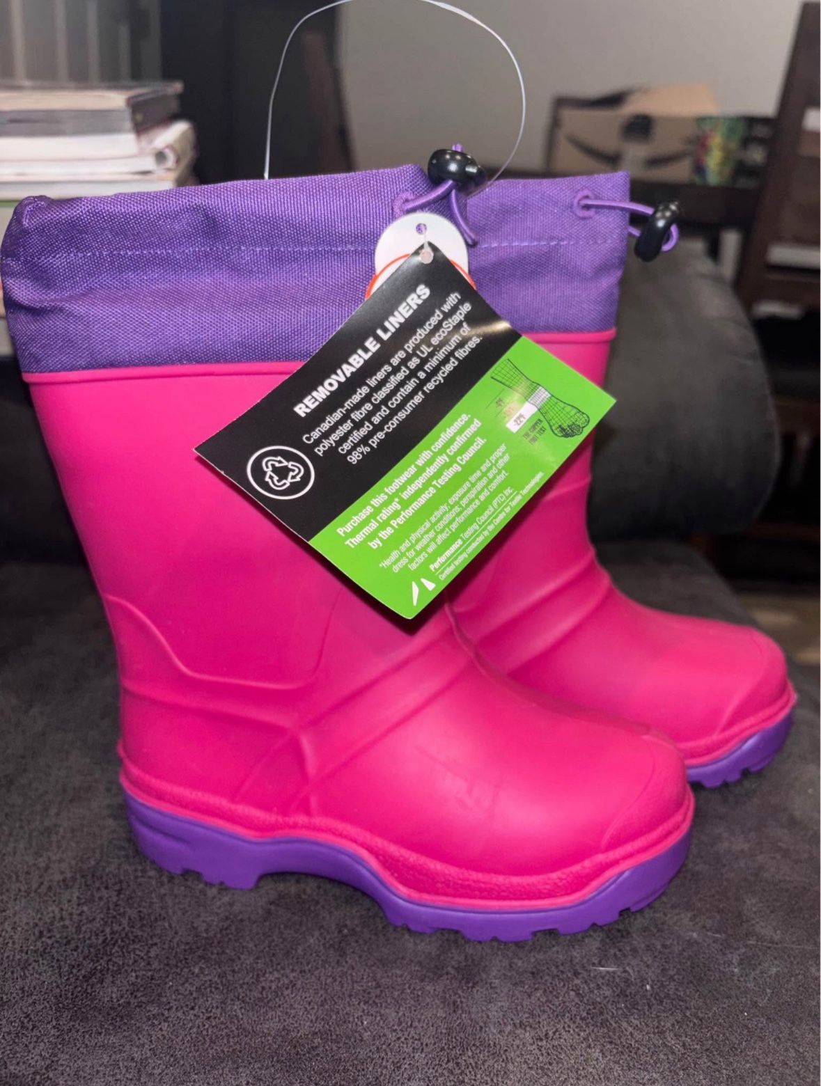 Girls rain boots size 11