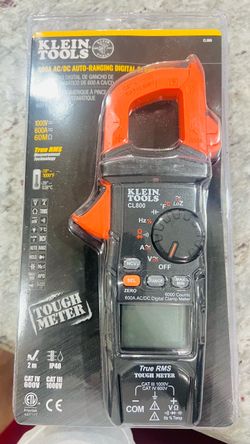 Klein Tools CL800 600A AC/DC Digital Clamp Meter BRAND NEW