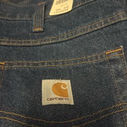 carthartt jeans Brand New color blue size 40/32