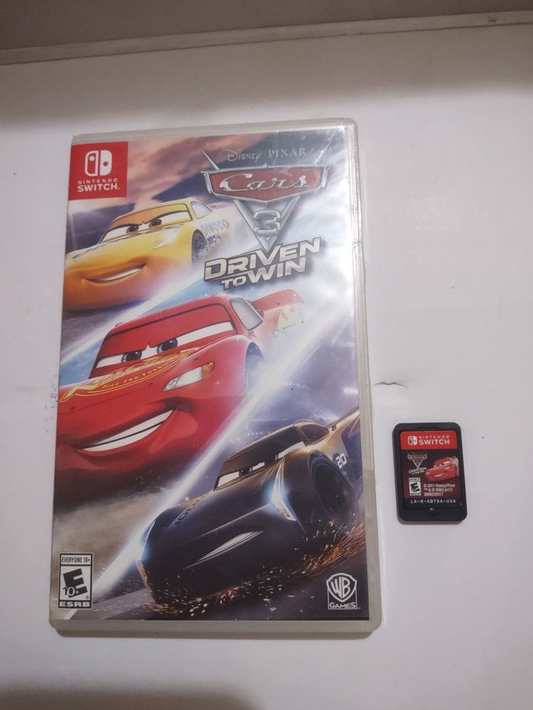 Cars 3 Driven To Win (Nintendo Switch 2019)