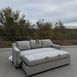 Sam’s Club, Sit & Sleep, Gray Sofa