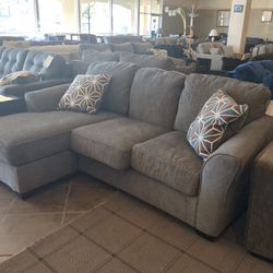 Grey Sectional With Storage 