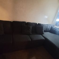 Black Sectional Sofa