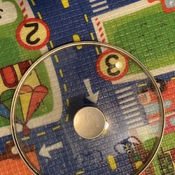 Glass Pot Lid with Stainless Steel Rim