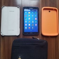 Samsung Tab 3 tablet with cases