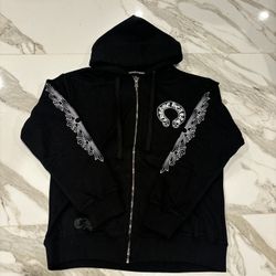 Chrome Heart Hoodie- Black Size L and XL 