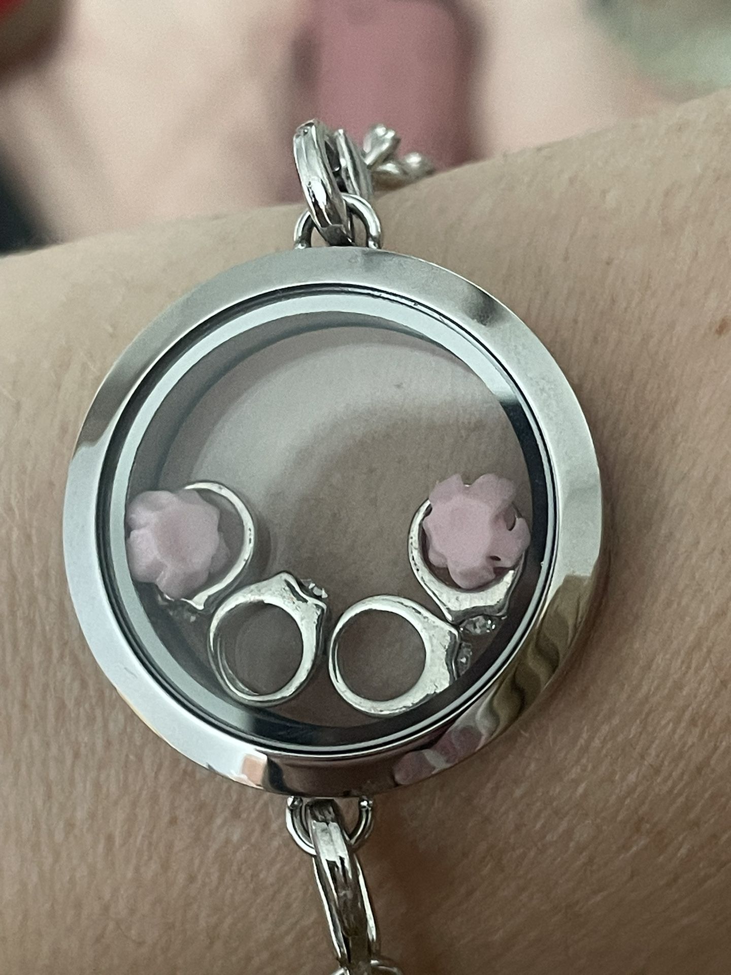 Floating Locket Bracelet