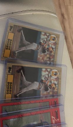 Barry bonds Ken Griffey Jr Baseball cards for sale