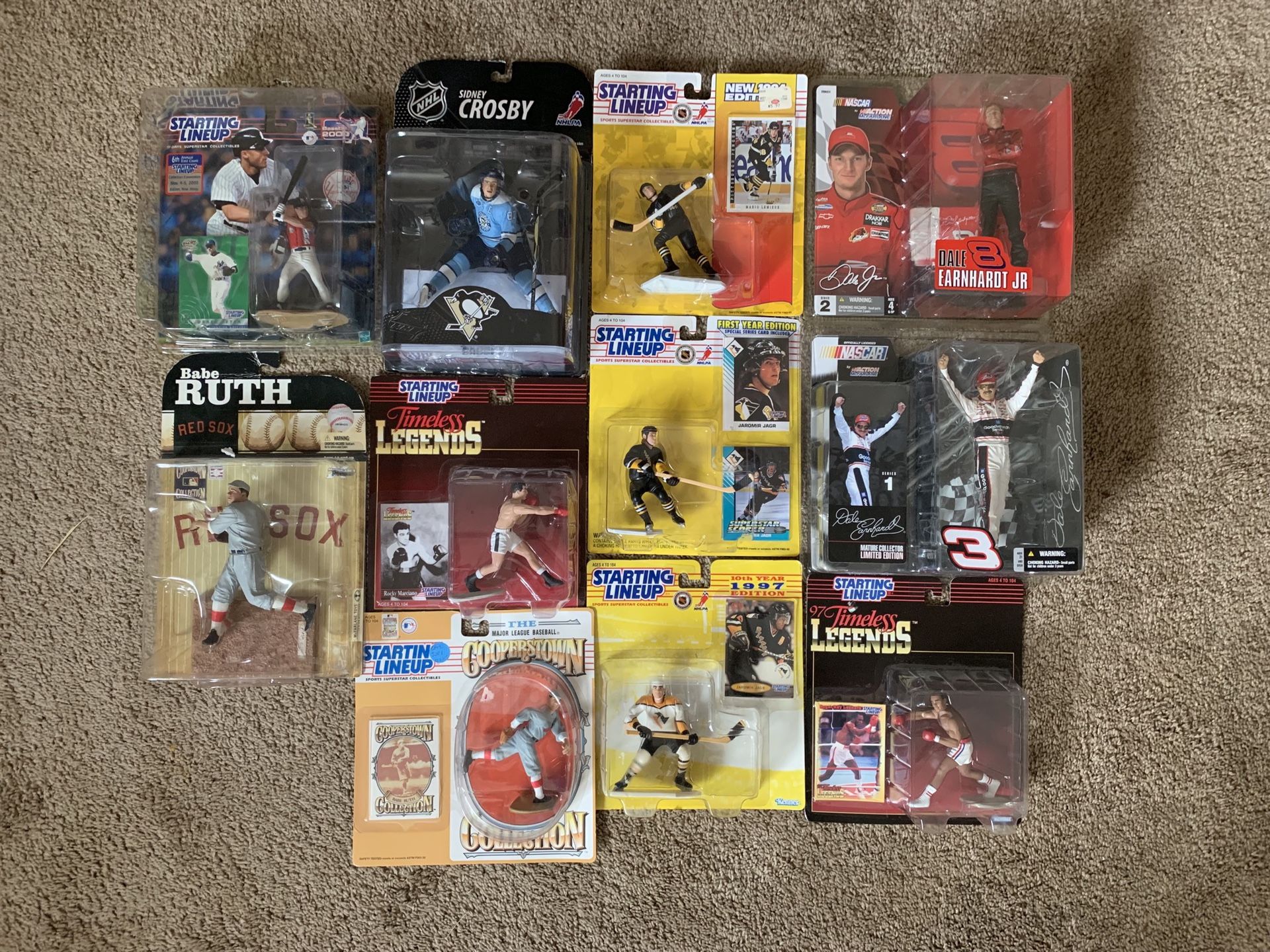 60 + Pristine Sports Action Figures