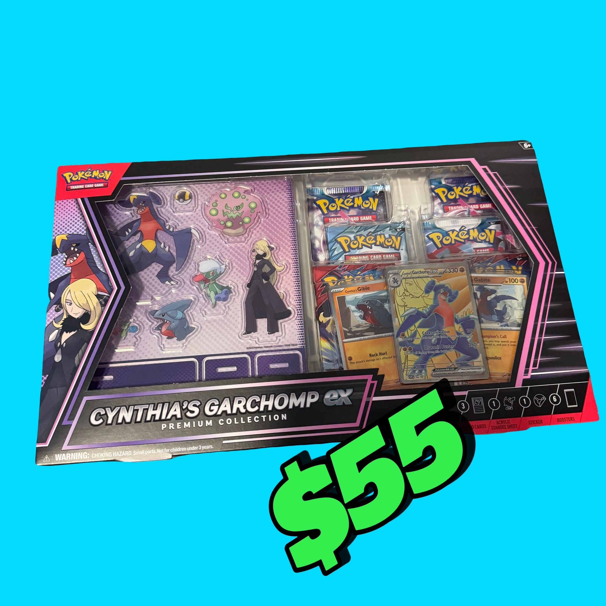 Cynthia’s Garchomp ex Premium Collection (Pokemon)