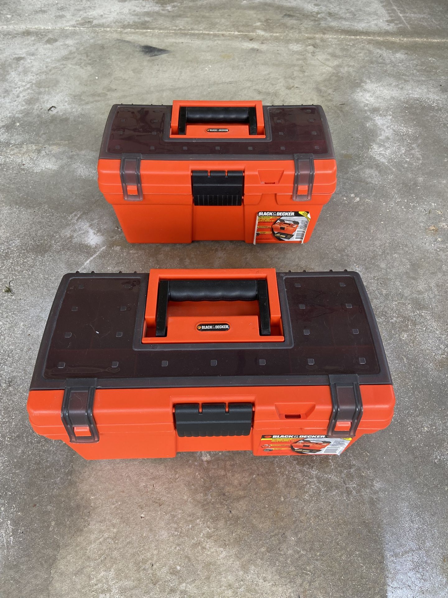 Craftsman Plastic Tool Box X 2