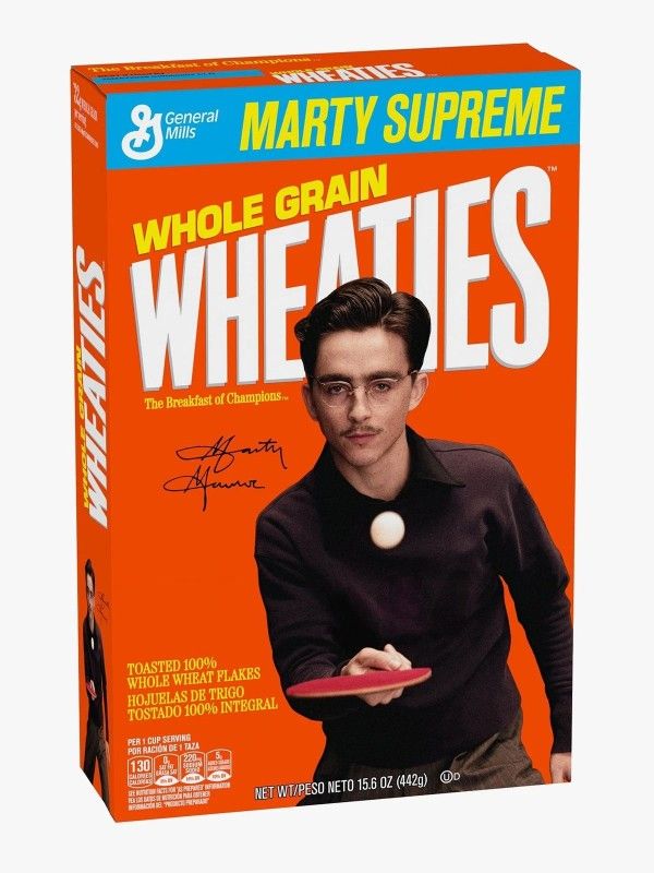 Marty Supreme Wheaties Signed UNOPENED