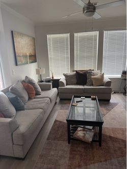 Sofa and Loveseat