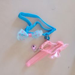 Cat Pet Harness With Bow And Bell