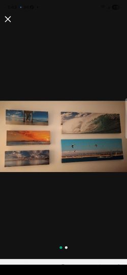 $40  for ALL 5 Canvas