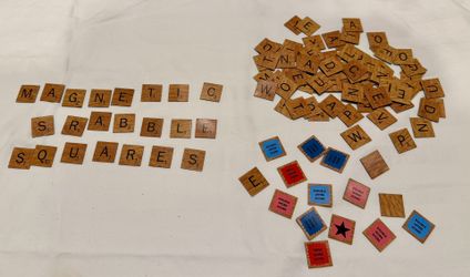 Magnetic Letter Tile Game