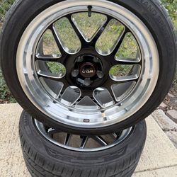 Weld Rims And tires / Set Of 2