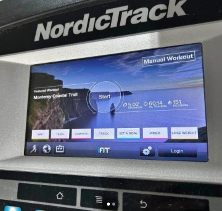 Nordictrack Elite 5700 with 7" Full-color Touch Screen Monitor