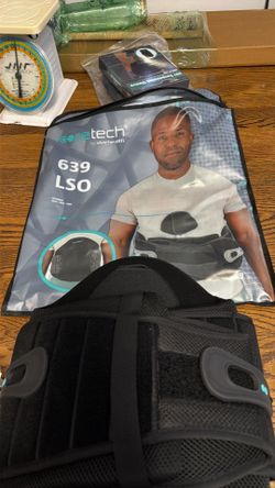 New Coretech 639 LSO Back Brace Ridid Design for Spinal Stability & Compression
