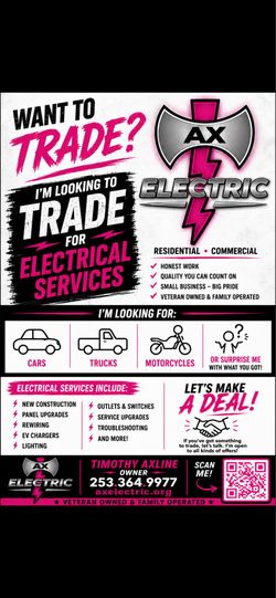 Trade for Electrical work